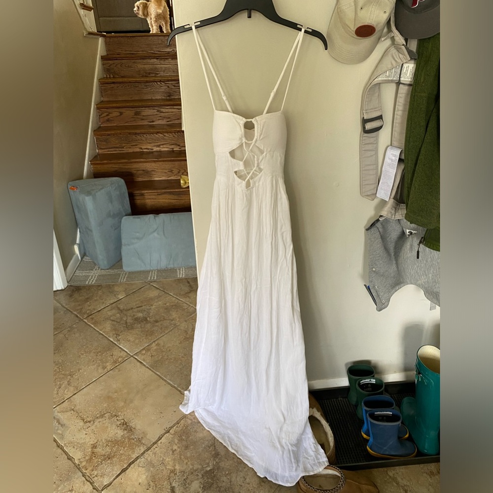 Tularosa maxi dress with cut outs